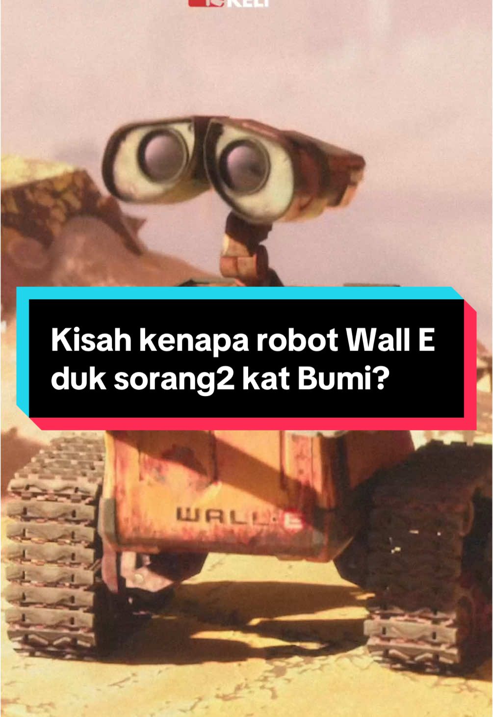 Cuba bayangkan kalau cerita Wall E ni betul2 jadi kat bumi kita? #alamsekitartanggungjawabbersama #jagakebersihan #JAS #OpsKenderaanBermotorKebangsaan #fyp #viral #walle #robot 