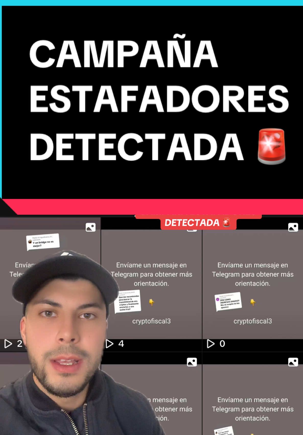 CAMPAÑA ESTAFADORES DETECTADA 🚨 . . . . . . . .