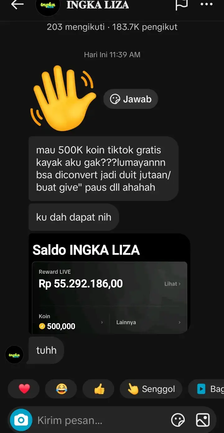 awas penipuan akun guys lenyap akun kalian nnti