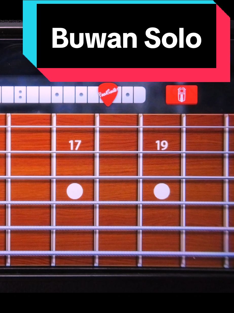 Buwan - juan karlos | Solo Real Guitar App Cover #buwan #juankarlos #realguitar #fyp 