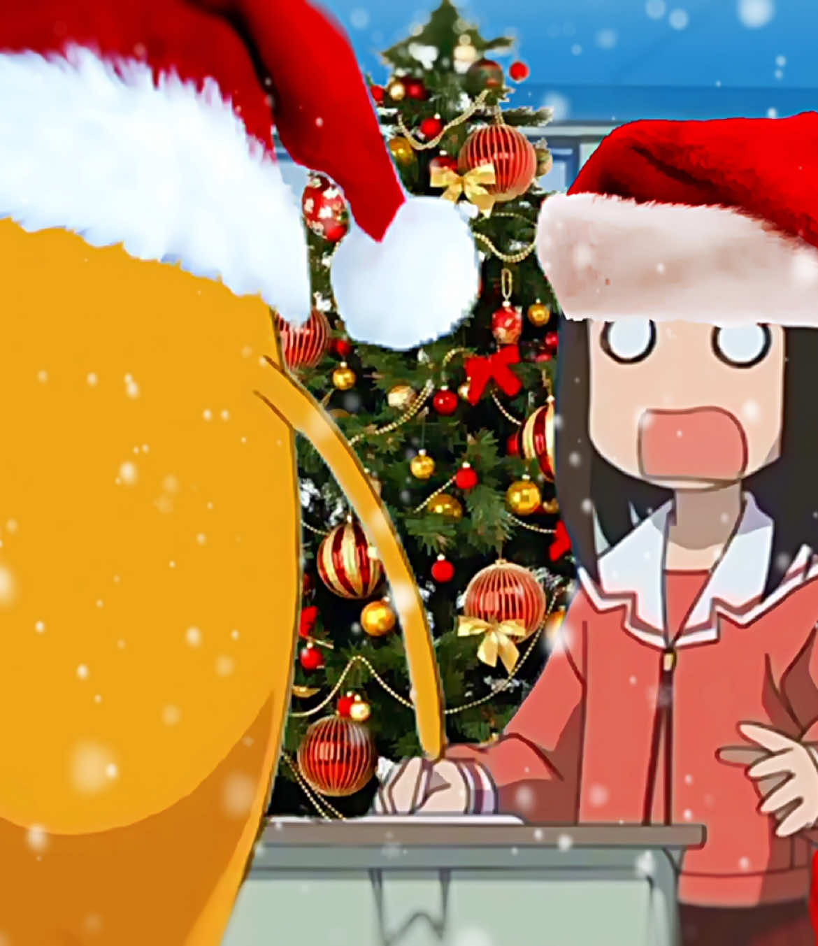 MERRY CHRISTMAS!!🎄🎉 #osaka #azumangadaioh #anime #edit #softcore #miku 