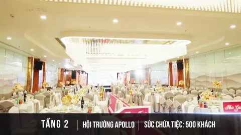 Hội trường Apollo 🤵 #hoinghi #wedding #haiphong #lachong #weddinghall #weddinghaiphong 