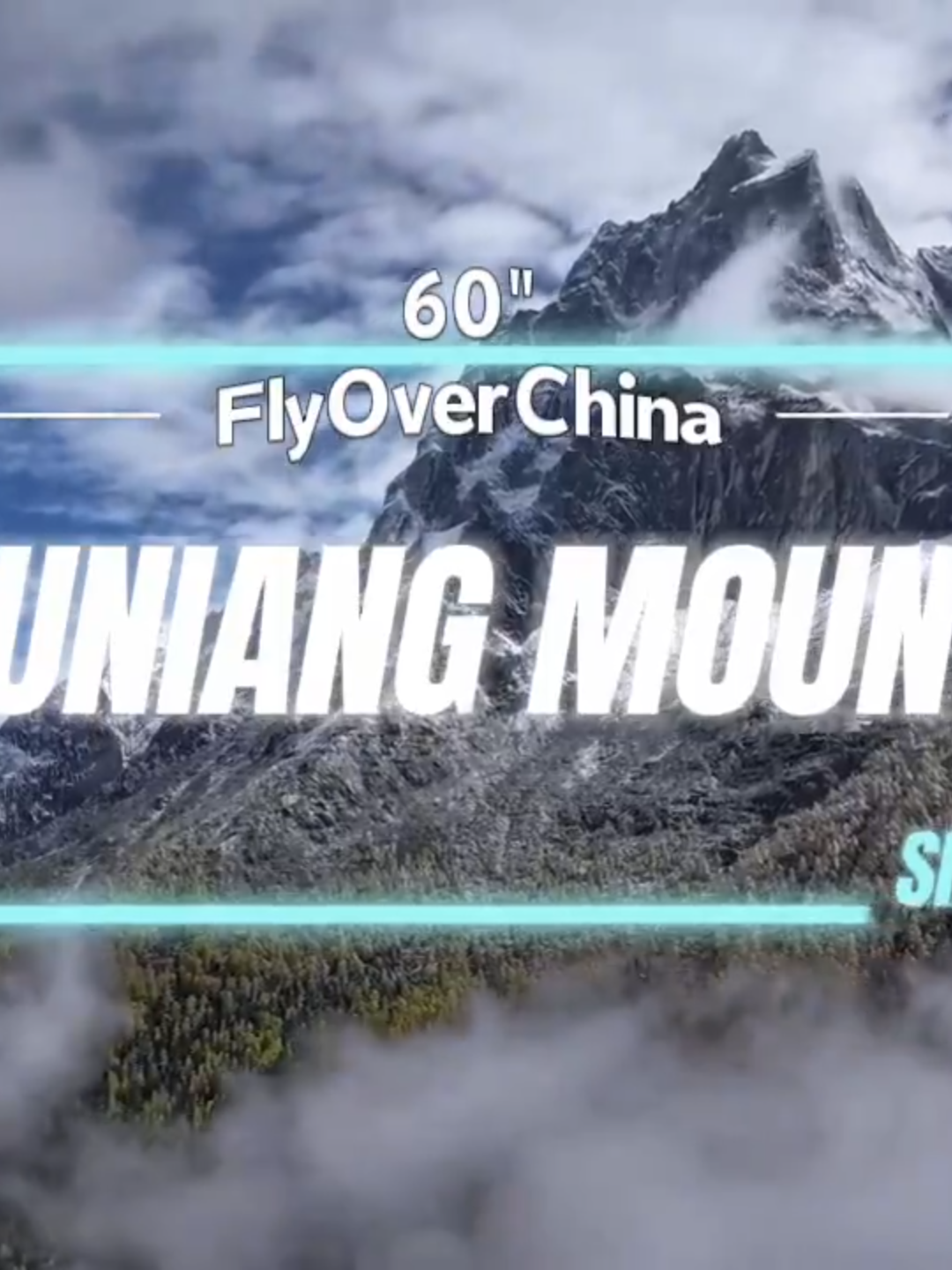 Siguniang Mountain #Sichuan #flyoverchina #travel