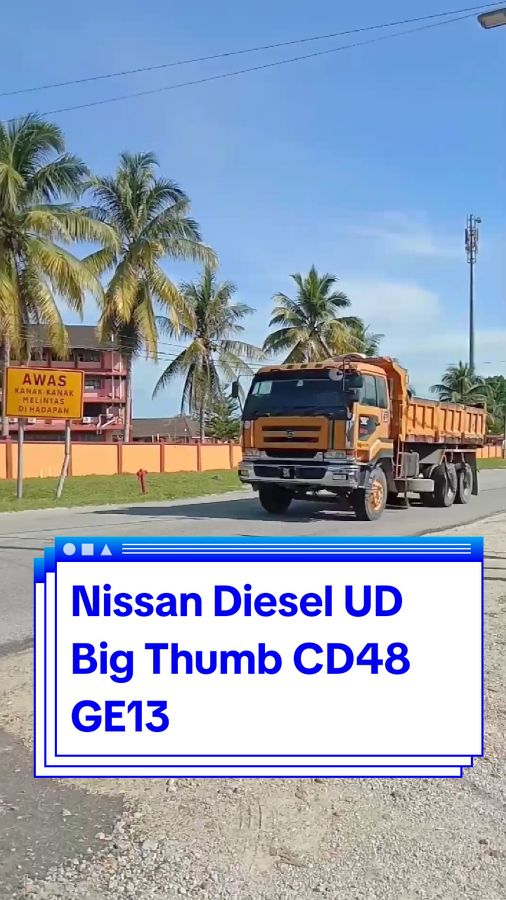 #nissandiesel #udtrucks #bigthumb #cd48 #ge13 #japantruck #loritipper #tippertruck #tipperkelantan #dumptruck #lori10tayar #abglori #malaysiatiktok #lorimalaysia #viral #fyp #fypage #foryoupage #pasirputeh #kelatetiktok 