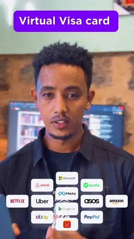 Hey there! Did you know you can get a virtual Visa card? It's super convenient for online purchases, subscriptions, and more! Say goodbye to physical cards and hello to the ease of a virtual one. Get yours today! #visa #virtualcard #yenecard #ethiopian_tik_tok🇪🇹🇪🇹🇪🇹🇪🇹 