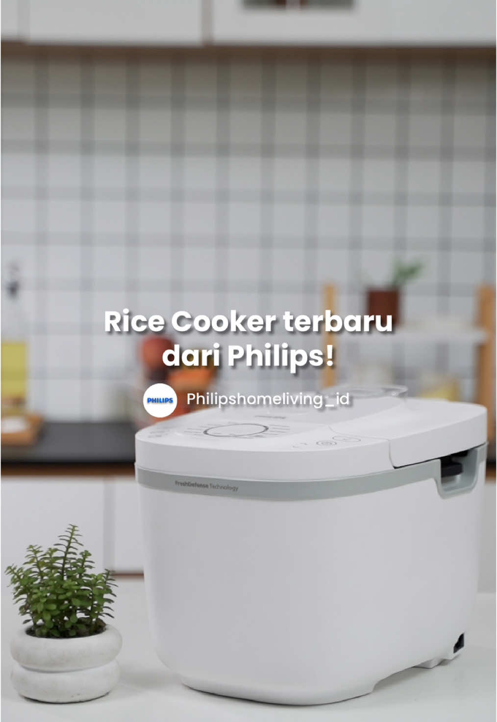 Rice Cooker baru dari Philips🍚 Innerpotnya anti lengket, baret & gores jadi lebih Awet deh!  Yuk cobain sekarang, checkout di keranjang kuning🛍️✨ 	 #philipshomeliving #PilihKualitasPilihPhilips #homeliving