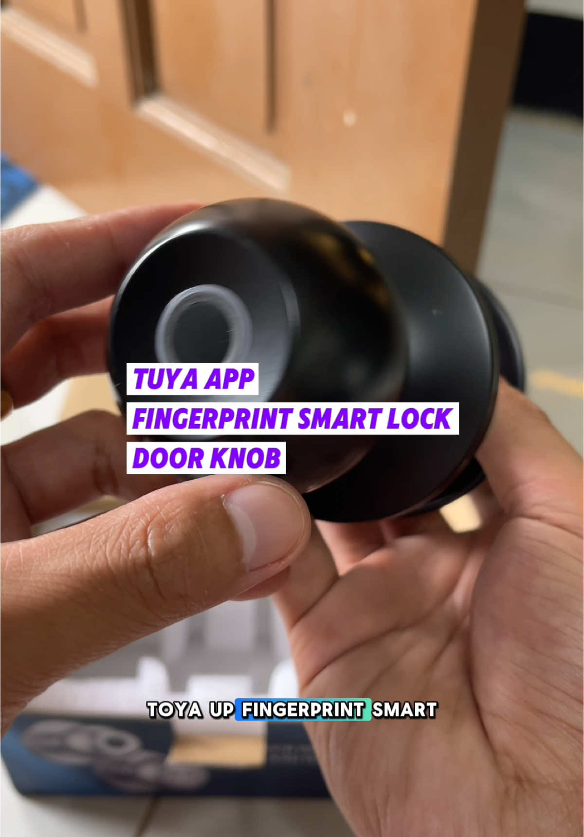 Smart Lock Fingerprint Door Knob Bagay na bagay to guys lalo na kung madalas kayo makalimot sa susi, easy lang install at walang hassle sa pag open as long as naka enroll na fingerprint ninyo. #smartlock #smartlockdoor #fingerprintlock #fingerprintdoorknob #tuyaapplock #smartlockdoor #doorknob #smartdoorknob #smartfingerprintdoorlock #tuyasmartapp #markdmart 