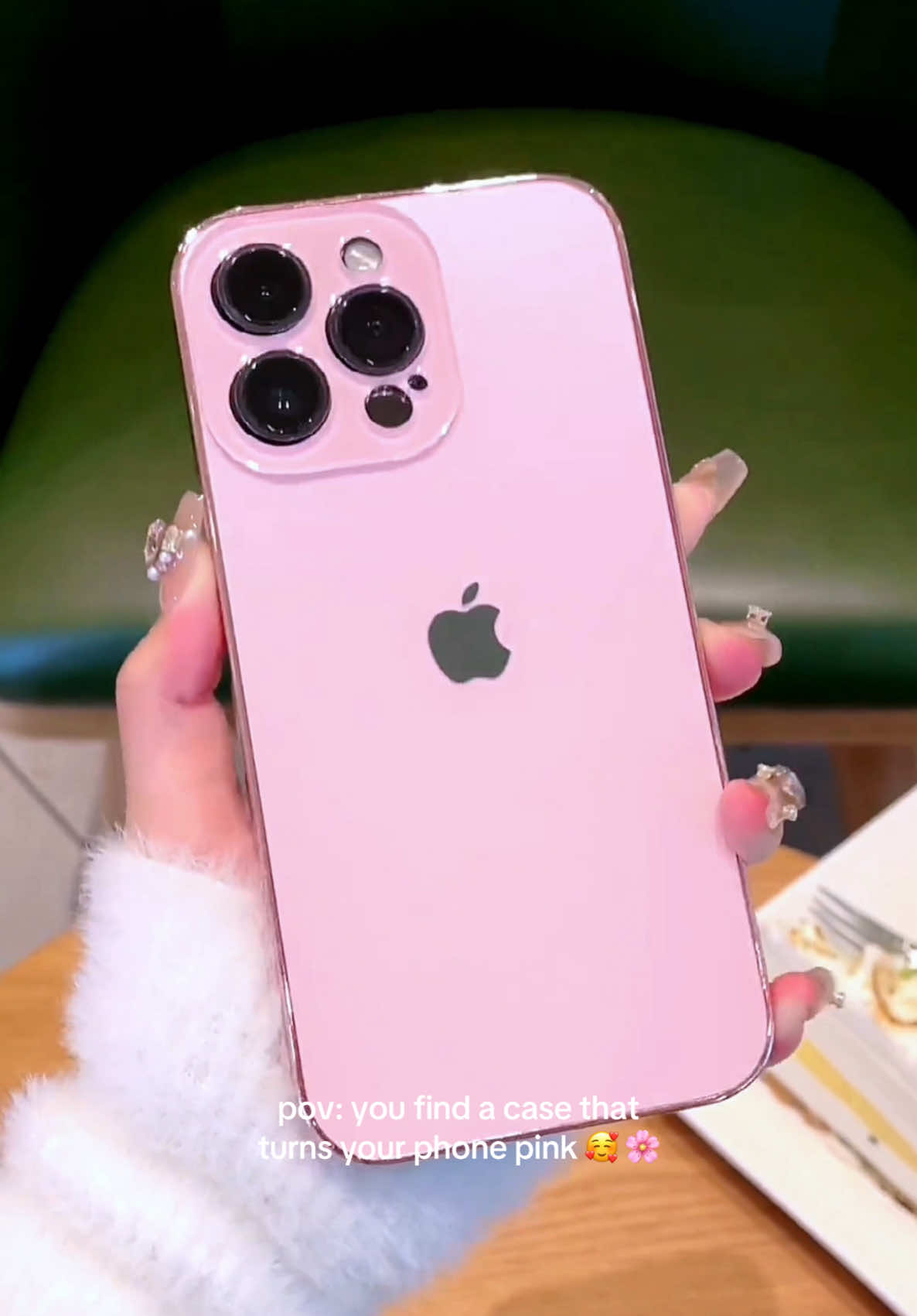 I’m obsessed 🥰🌸 #pink #cloudhood #viral #phonecase 