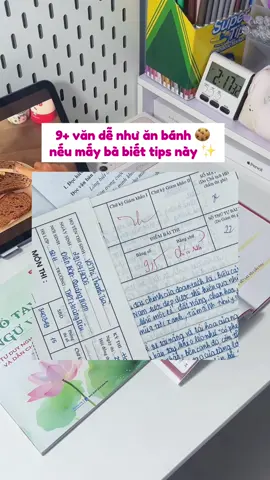 9+ Văn không hề khóooo  #moonbook #thptqg 