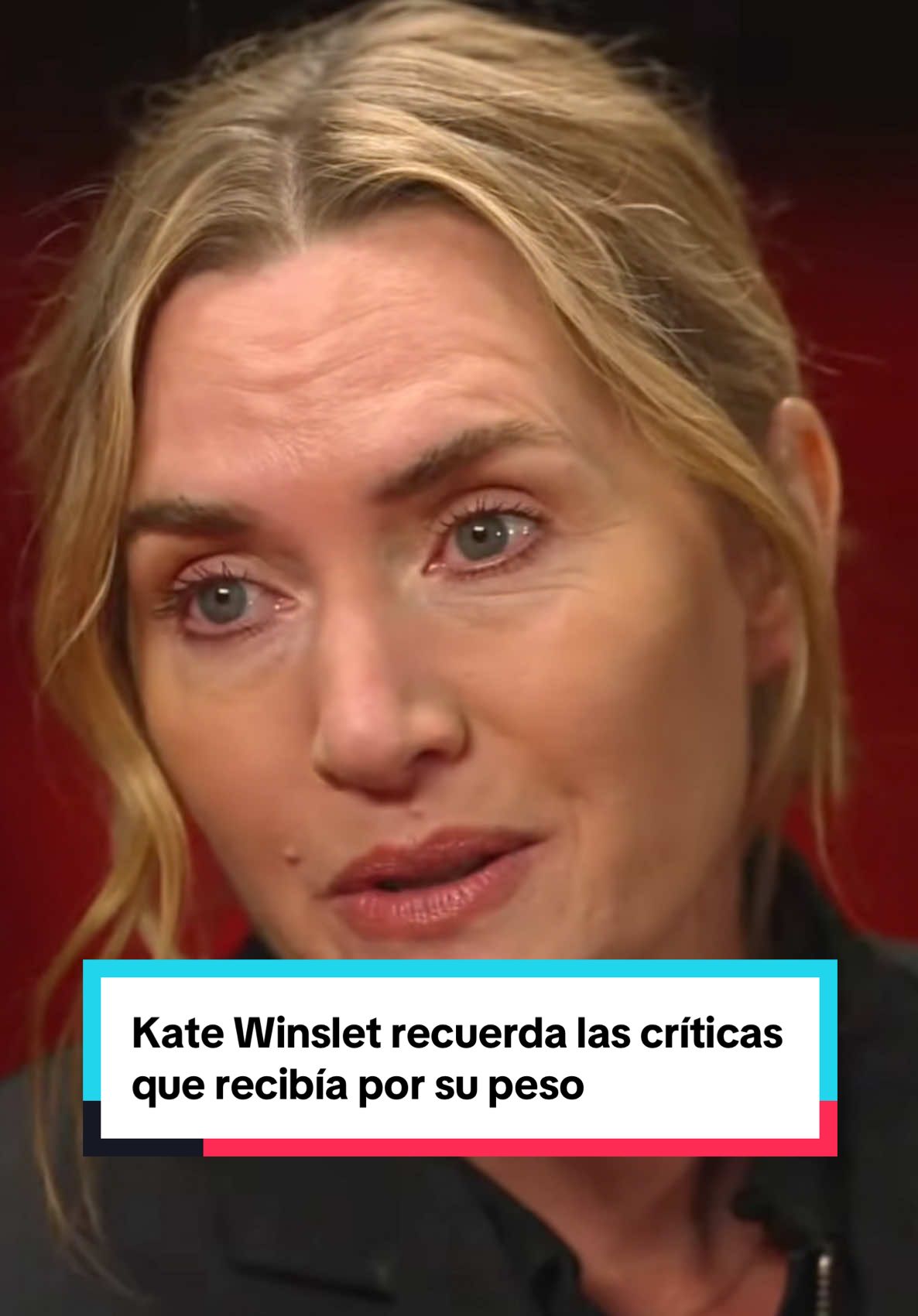 Entre lágrimas, Kate Winslet ha recordado las absurdas críticas que recibió por su peso cuando se estrenó ‘Titanic’. Aunque han pasado 27 años, la actriz se emocionó al revivir el momento en el que plantó cara a los periodistas, por ella y por todas las mujeres 👏🏻👏🏻  📹: @60 Minutes  #KateWinslet #Titanic #60minutes #katewinsletedit 