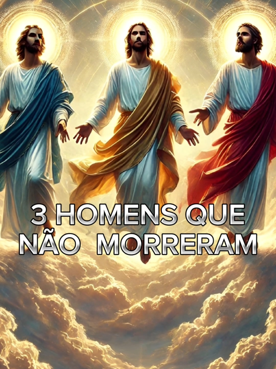 3 homens que nunca morreram. . . . . . . . . . . . . . . . . . . . . . . . . #Bíblia #Curiosidades #conteúdocristao #históriabiblica #curiosidadedabiblia #conteúdogospel 