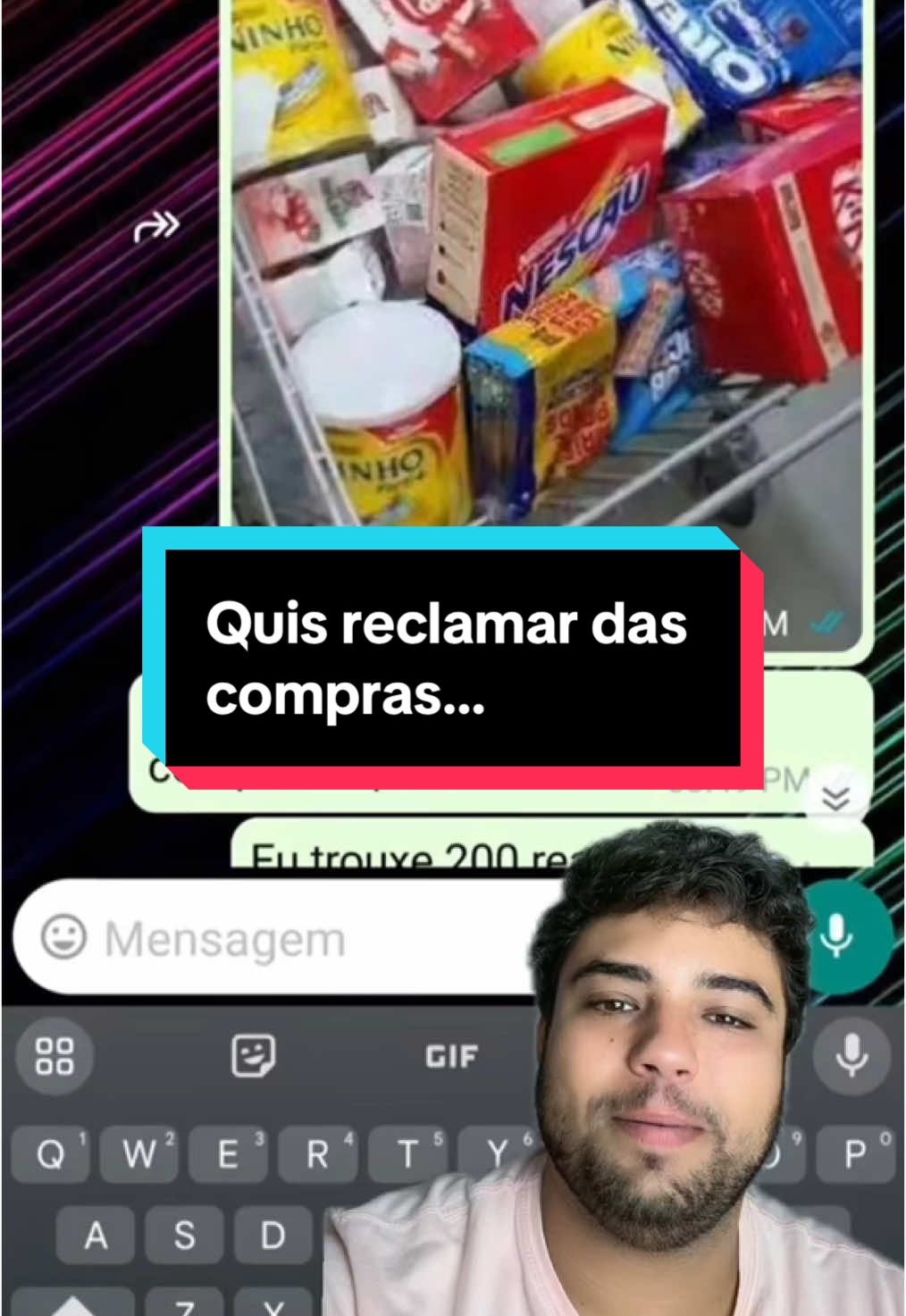 Quis reclamar das compras… #laudabahia #viraltiktok #conversas #historiareal #conversasdewpp #conversasdeseguidores #historiaviral #históriasdowhatsapp 