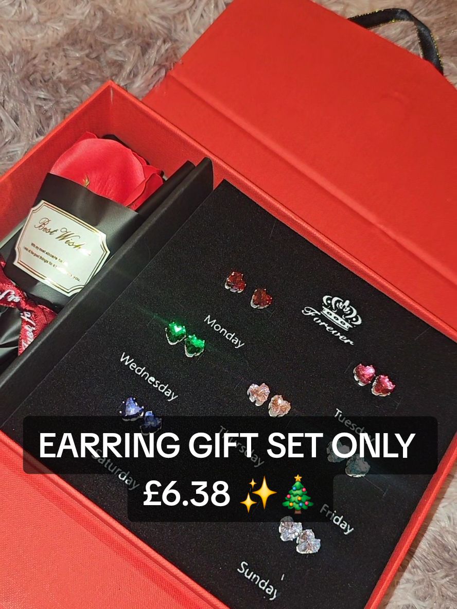 Affordable Gift Idea 🎄✨️ #earringgiftbox #spotlight #spotlightfinds #tiktokmademebuyit #earrings #christmasgift