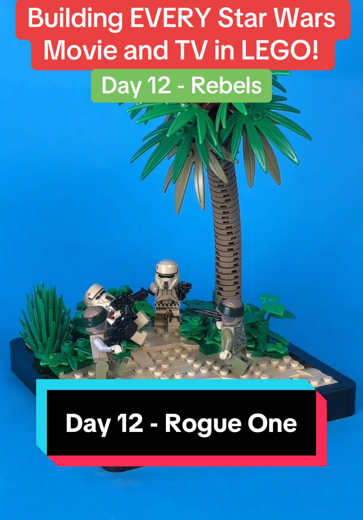 Building EVERY Star Wars Movie and TV in LEGO - Day 12 - Rebels! #lego #legostarwars #legostarwarsmoc #rogueone