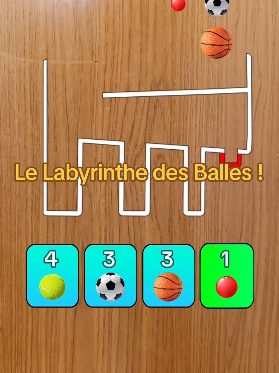 Organisez les balles dans le labyrinthe pour qu'elles prennent toutes leurs places correctes. Découvrez la bonne organisation ! Jeux et games sur TikTok Essayez les meilleurs jeux à jouer et games filter sur TikTok ! Participez aux jeux trend et découvrez comment jouer à des jeux sur TikTok avec des effet jeux uniques. Amusez-vous avec les jeux challenge et créez du contenu captivant ! #challenge #games #game #fyp #Viral #jeux #effect #empreeur_de_jeux #jeu #effettotiktok #gametiktok #iq #jeuxtiktok #puzzle 