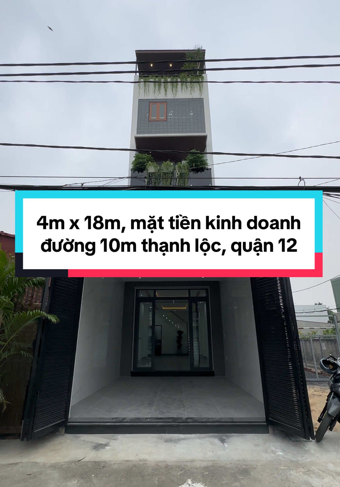 4m x 18m. Mặt t.iền k.inh d.oanh buôn b.án thạnh lộc, quận 12 #nhaquan12 #nhadep #nhapho #batdongsan 