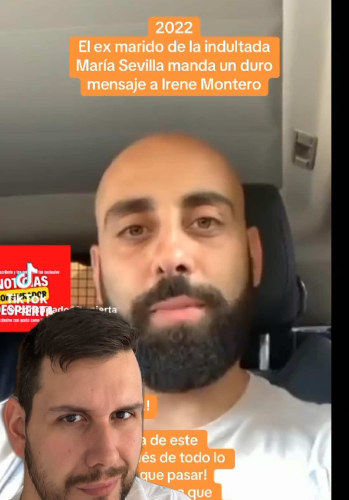 EL EX-MARIDO DE MARÍA SEVILLA RETRATA A IRENE MONTERO 🗿