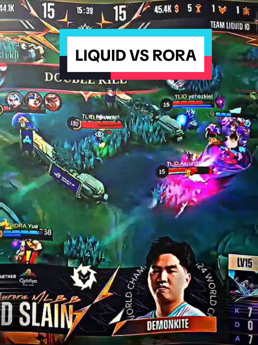 M6 DAY 5 LIQUID ID VS AURORA GAME KE 1#aurora #aura #aurora #foryoupage 