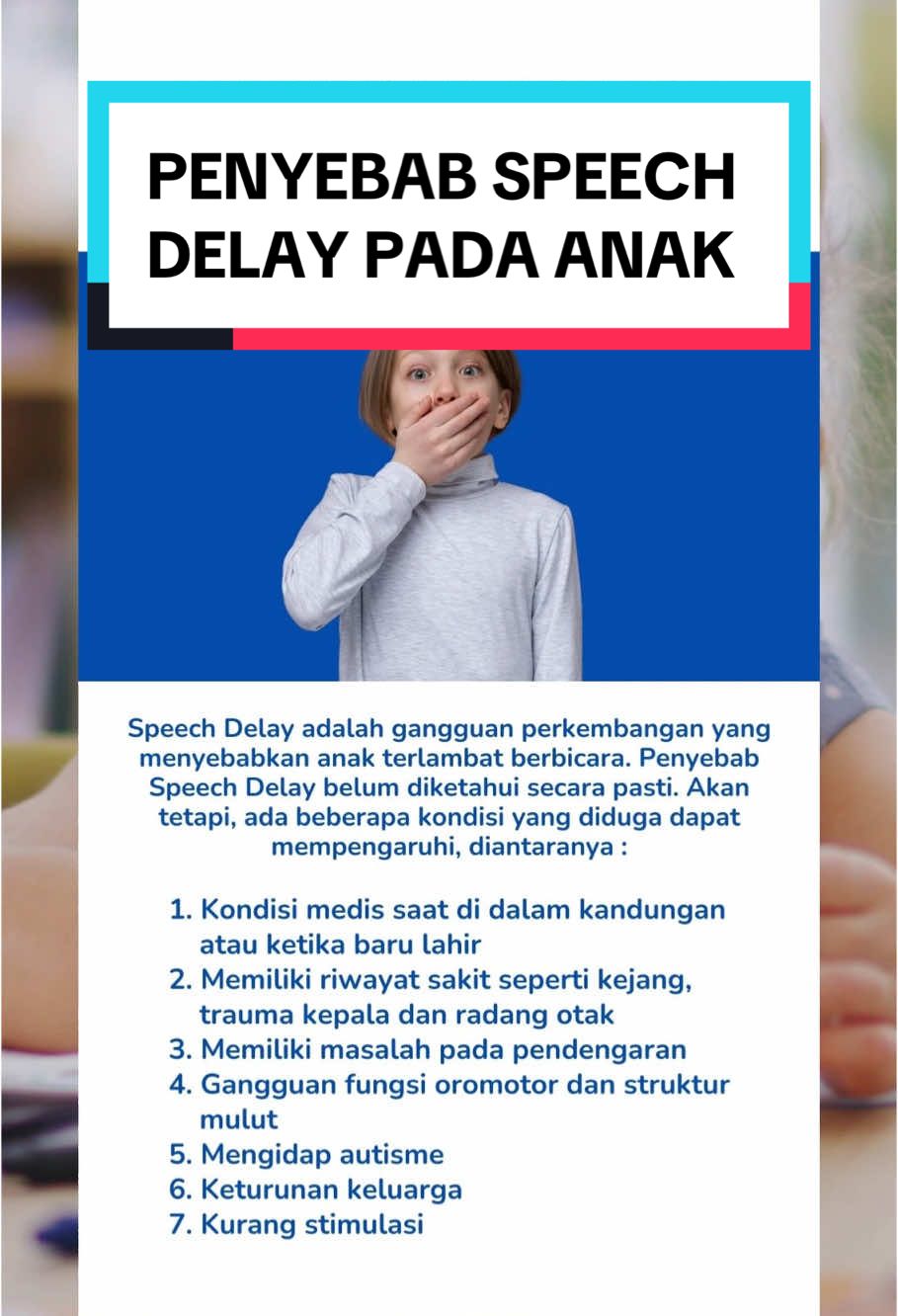 Kenapa si kecil belum lancar bicara? Jangan-jangan ini salah satu penyebabnya! 👶 Jangan abaikan tanda-tandanya! Yuk, berikan stimulasi yang tepat dan cek perkembangan si kecil serta jangan lupa berikan Vitamin Generos untuk Mendukung tumbuh kembang anak yang sehat dan cerdas🥰#edukasianak #GenerosAsli #anaksehatkuatpintar #GenerosAnakCerdas #anaklancarbicara #vitaminanak #speechdelay 