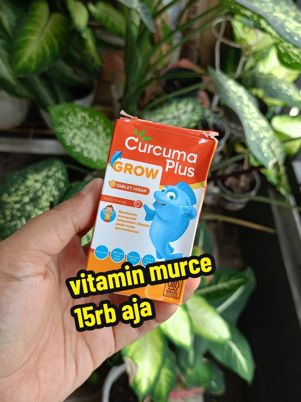 curcumaplus tablet cuma 15rb aja buruan co sebelum kehabisan#vitaminanak #gtm #curcuma #curcumaplus #penambahnafsumakananak 