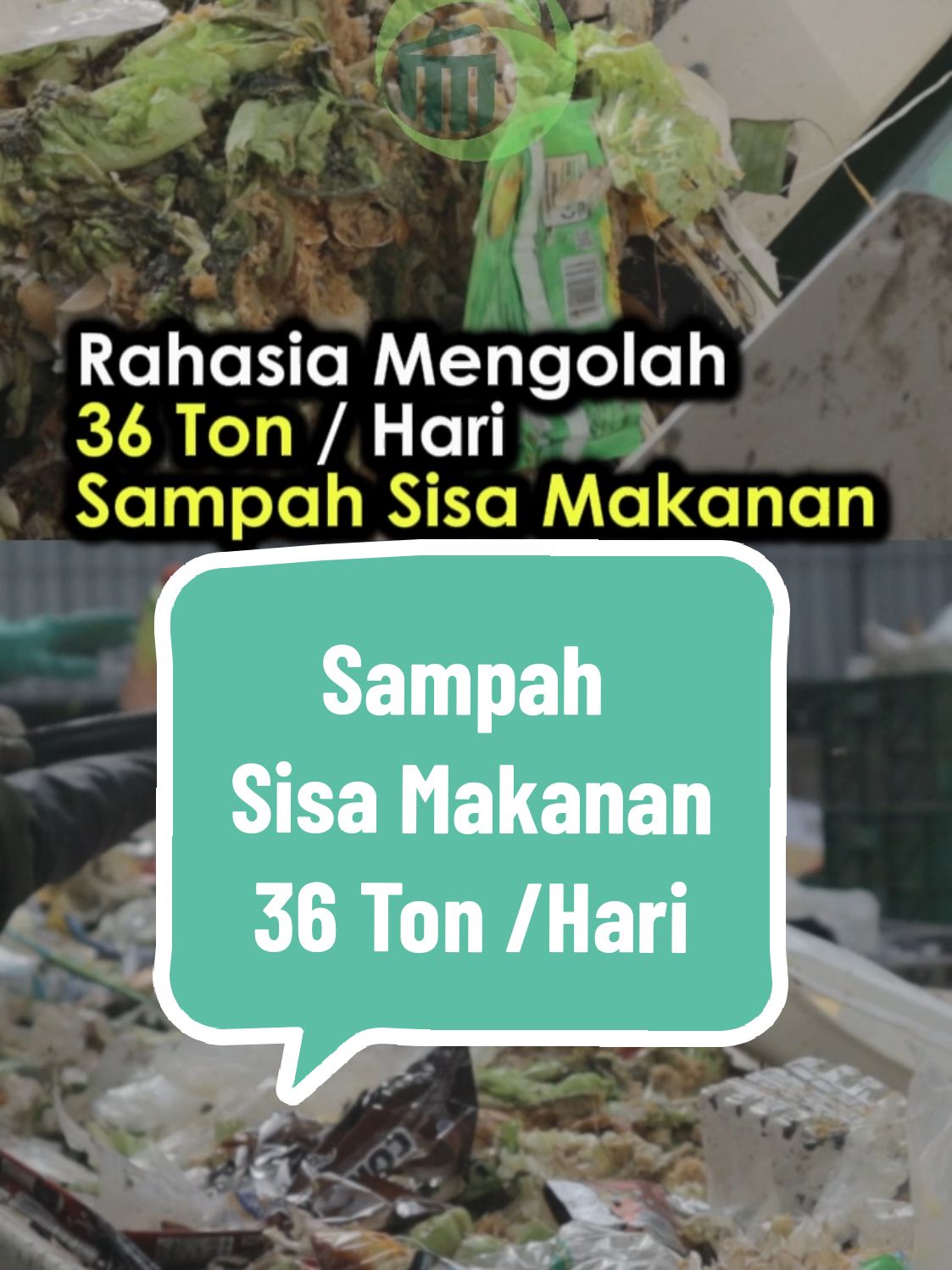 Membalas @fanxxxngopii  Sampah yang kita terima itu campur, organik dan anorganik. bahka 60% nya itu sampah basah/Organik terutama sisa makanan. #sampahorganik #sisamakanan #zerowaste #maggot #larvablacksoldierfly 