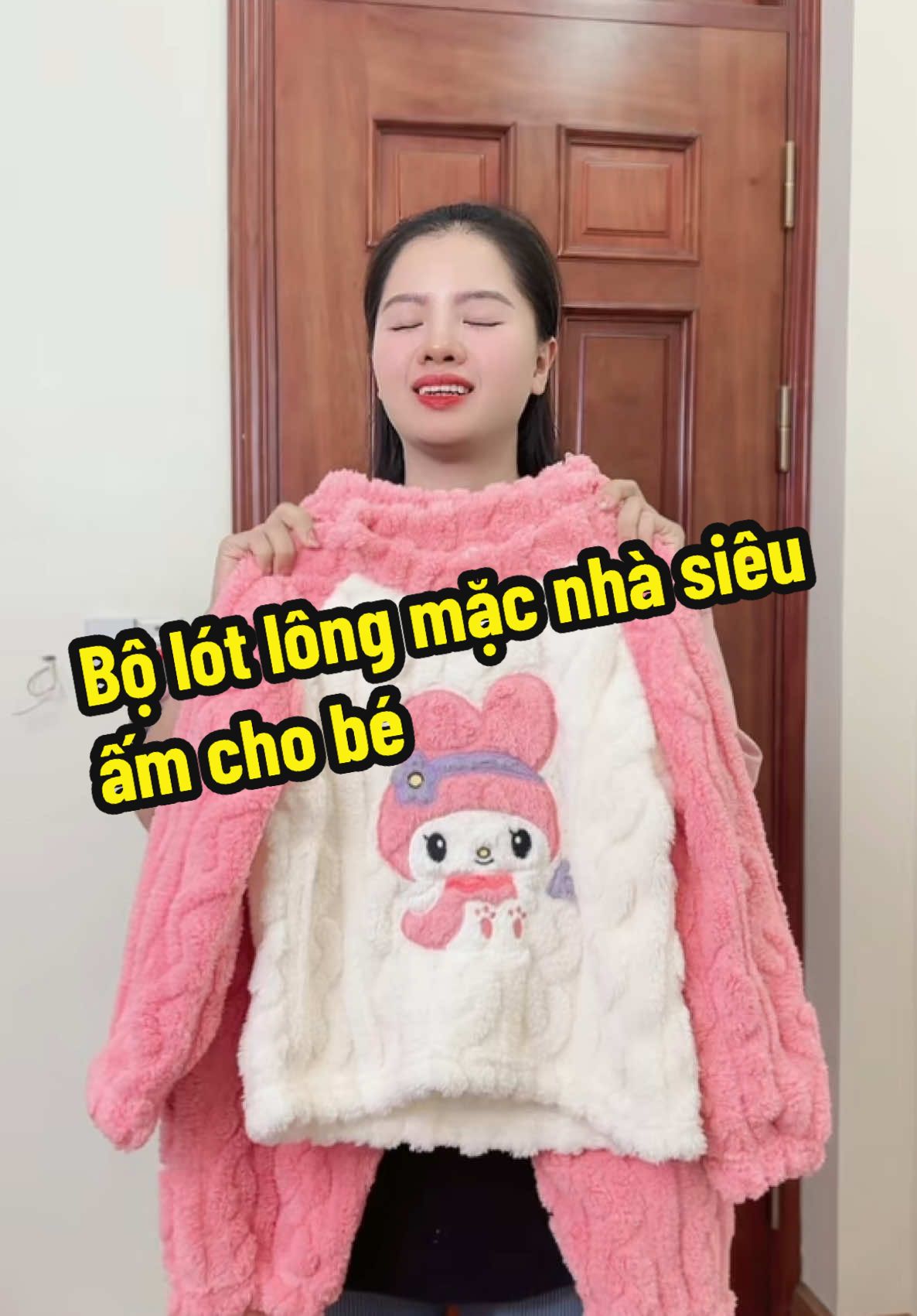 Bộ lông mặc nhà siêu ấm cho bé trai bé gái #dobochobe #bolotlong #melody #kurumi 