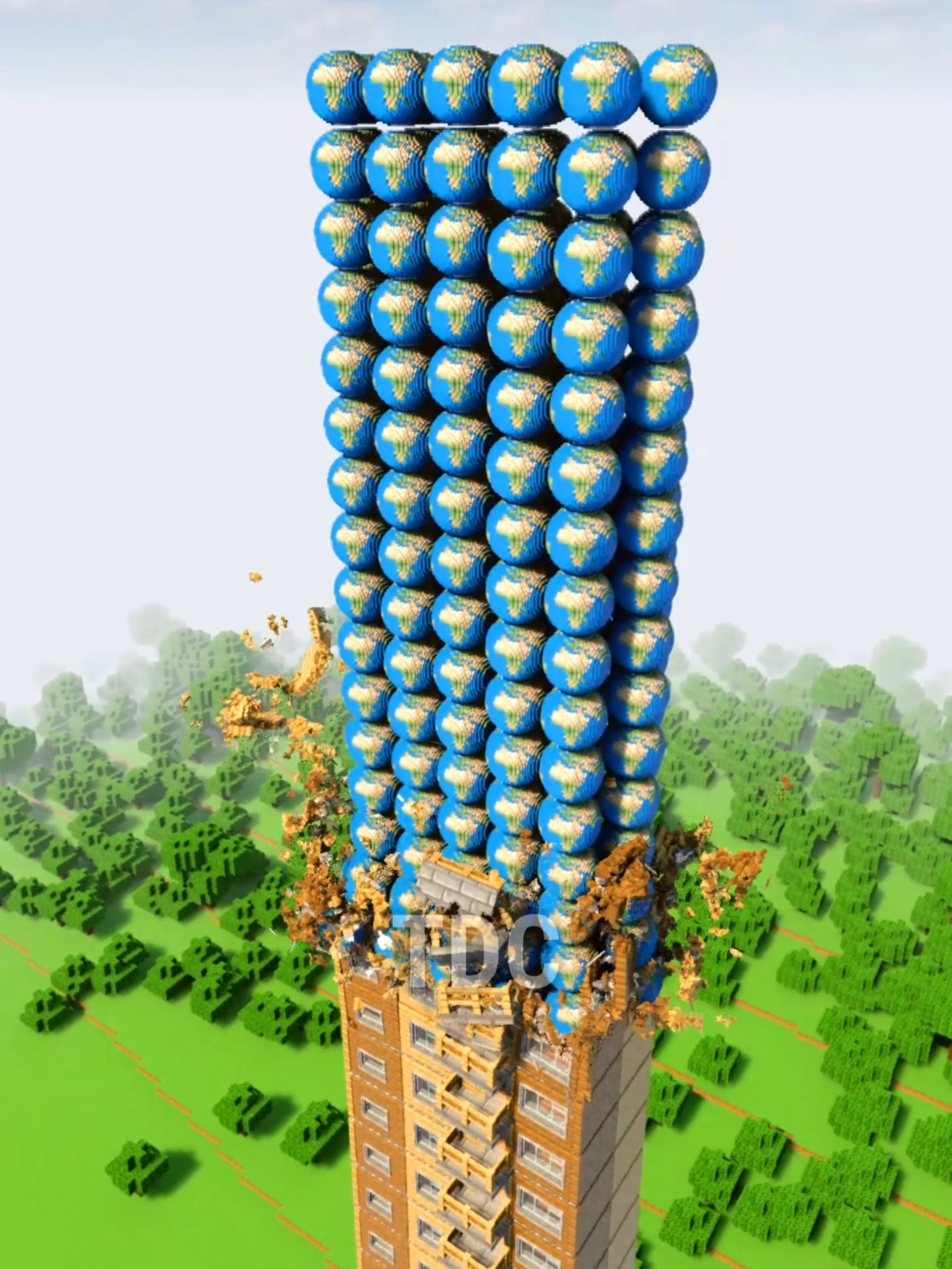 How Many Earths To Destroy Tower?