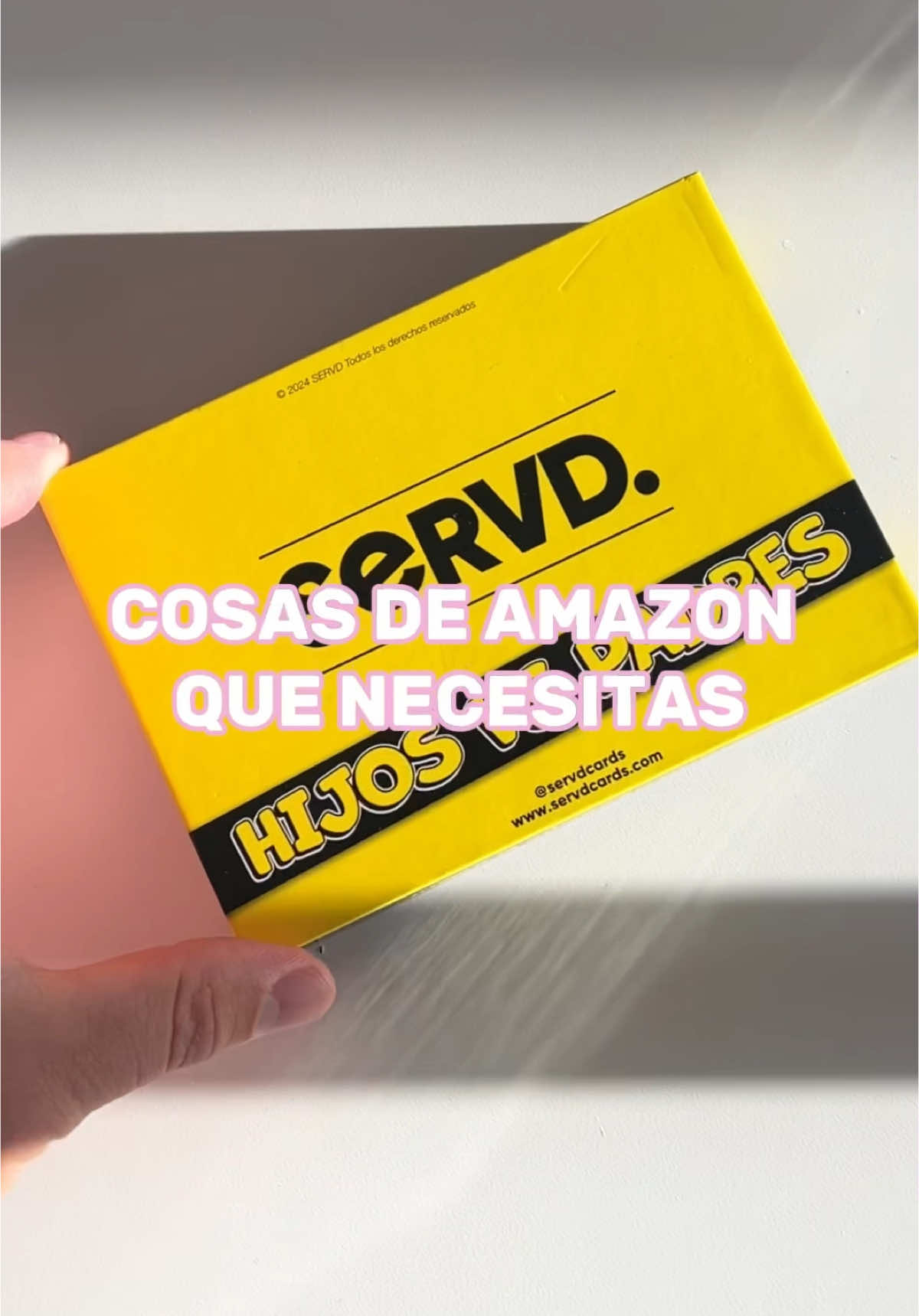 - El juego de cartas que transforma tu rutina - 👩‍⚖️ #servdcards #tiktokmademebuyit #juego #divercion #amazonmusthaves #servd @SERVDCARDS 