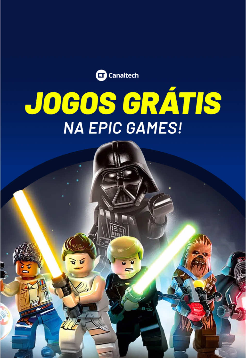 JOGOS GRÁTIS 🔥 É disso que a gente gosta! Fica ligado que entre os dias 5 e 12 de dezembro, dois jogos estarão disponíveis na Epic Games: Bus Simulator 21 Next Stop e LEGO Star Wars: A Saga Skywalker.  Já compartilha com seus amigos essa novidade 🙌 #canaltech #epicgames #jogosgratis #legostarwars #bussimulator #dicasgames 