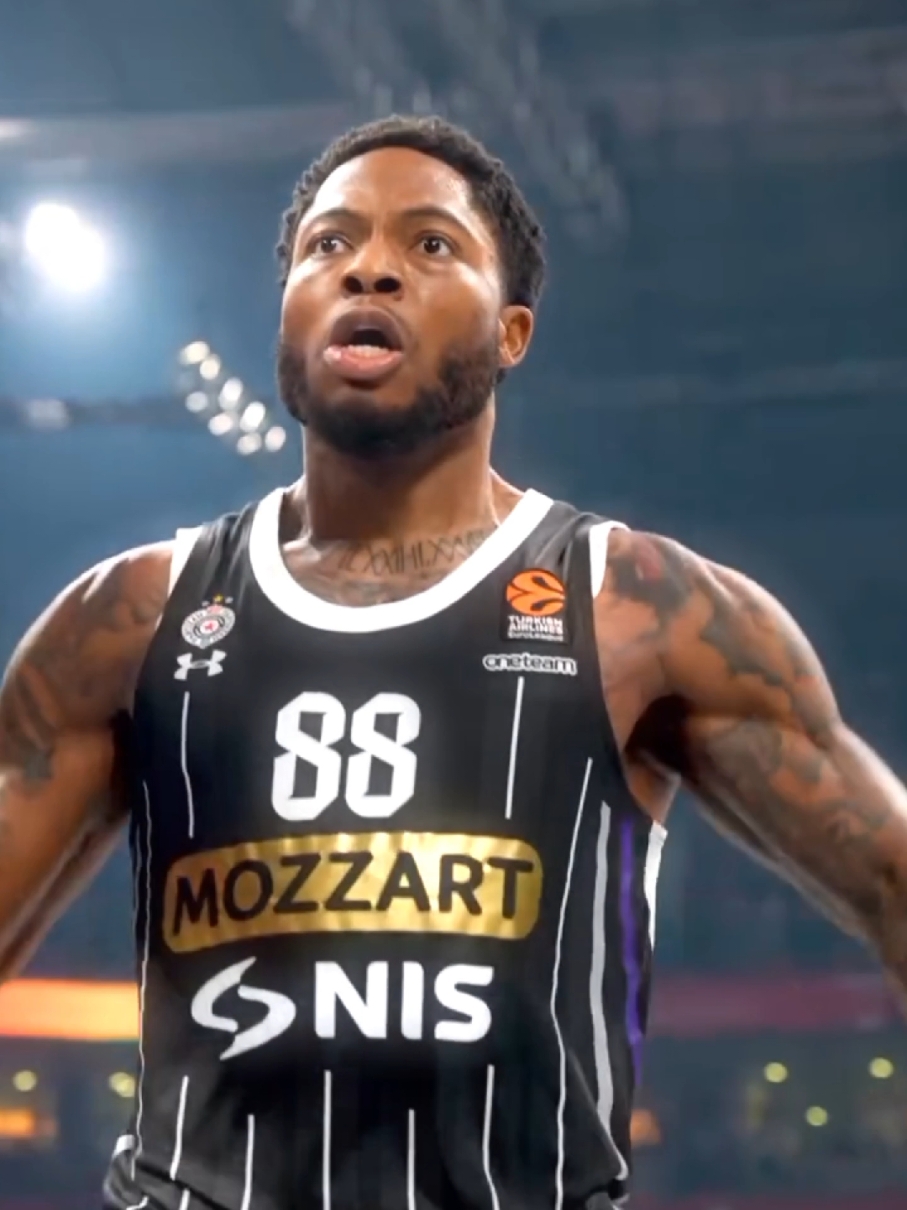 TJ⁸⁸ #tyriquejones #88 #euroleague #partizan 