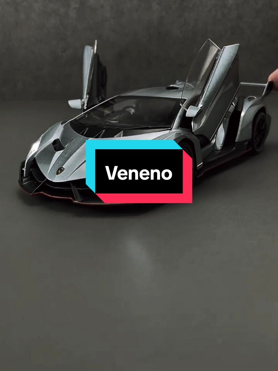 Hãy khám phá mô hình Lamborghini Veneno – biểu tượng của sự mạnh mẽ và thiết kế mang tính cách mạng, được tái hiện đầy tinh tế trong phiên bản thu nhỏ. Điểm nổi bật của mô hình này là cửa mở dạng cắt kéo ấn tượng, thân xe sắc sảo với các đường nét góc cạnh đậm chất khí động học, và lớp sơn ánh kim nổi bật. Đây không chỉ là một món đồ sưu tầm giá trị, mà còn là điểm nhấn sang trọng cho không gian trưng bày hoặc món quà ý nghĩa dành cho những tín đồ đam mê siêu xe. Sở hữu ngay Lamborghini Veneno để khẳng định đẳng cấp của bạn... #mohinhxe #tiktokcar #suutam #lamborghini #xuhuong 