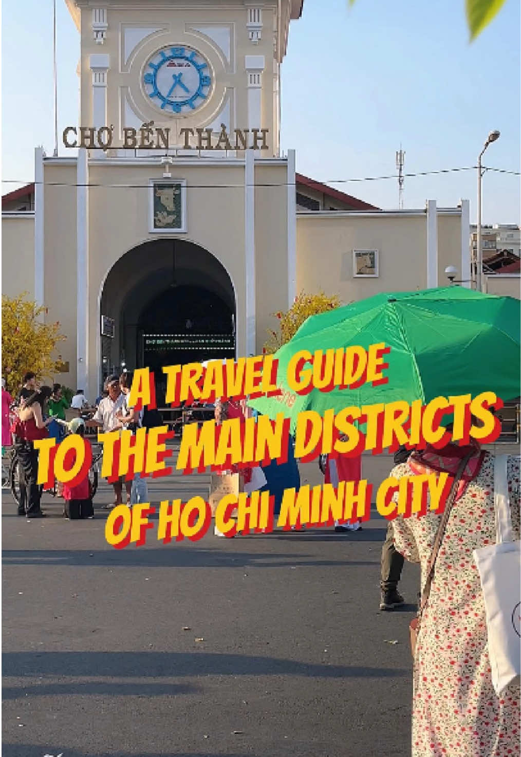 Are you planning to visit Ho Chi Minh City but don't know where to live or where to eat? Let us guide you through each district of this city 😎 #JoyJourneys #vietnamtravel #saigontravel #hochiminhcity #mekongdelta #morethanatrip #cuchitunnels