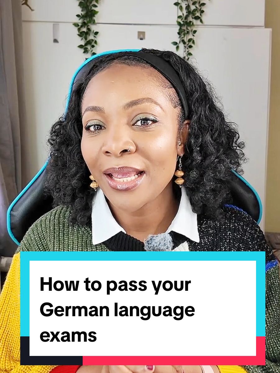 Tips and tricks on how to pass your German language exams.  #learngerman #deutschlernen #germanlanguage #deutschlandtiktok #sprache 