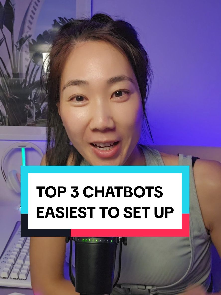 Top 3 Chatbots that are super easy + intuitive to set up out of the box. These are my personal favs 😍 let me know if I missed any in the comments #chatbots #ai #artificialintelligence #chatgpt #claude #perplexity #brandnat #nataliechoprasert #futureailab 