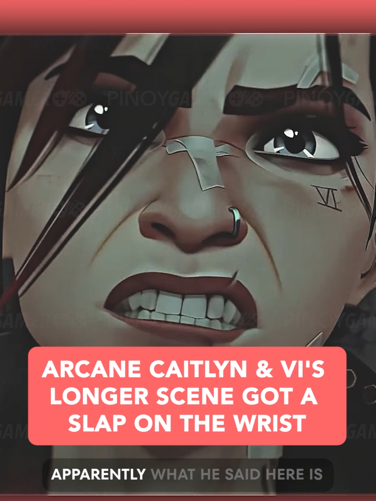 Arcane Caitlyn & Vi's Longer scene got a slap on the wrist #arcane #philippines #pinoygamer #news #fyp #foryoupage #tiktokph #tiktokphilippines