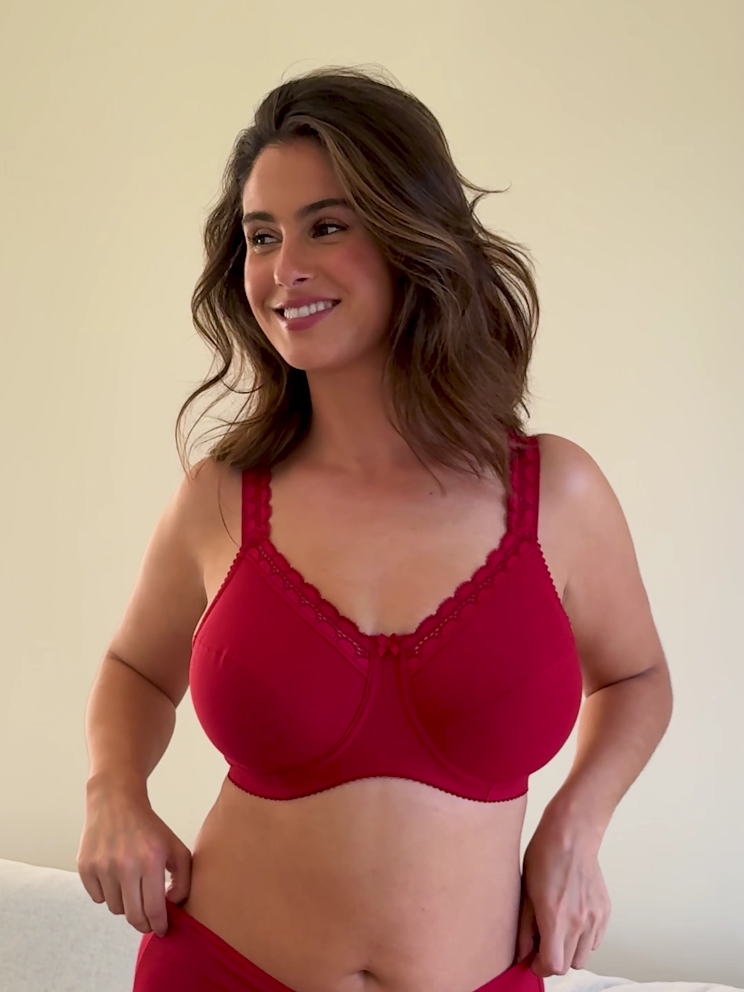 Cotton Comfort - Soft, comfortable and stunning! ❤️ #missmary #missmaryofsweden #bratok #bratiktok #brareview #bras #brasize #supportivebras #bh #fullerbust #underwear #fullerbustbras #bra #cotton #cottonbra