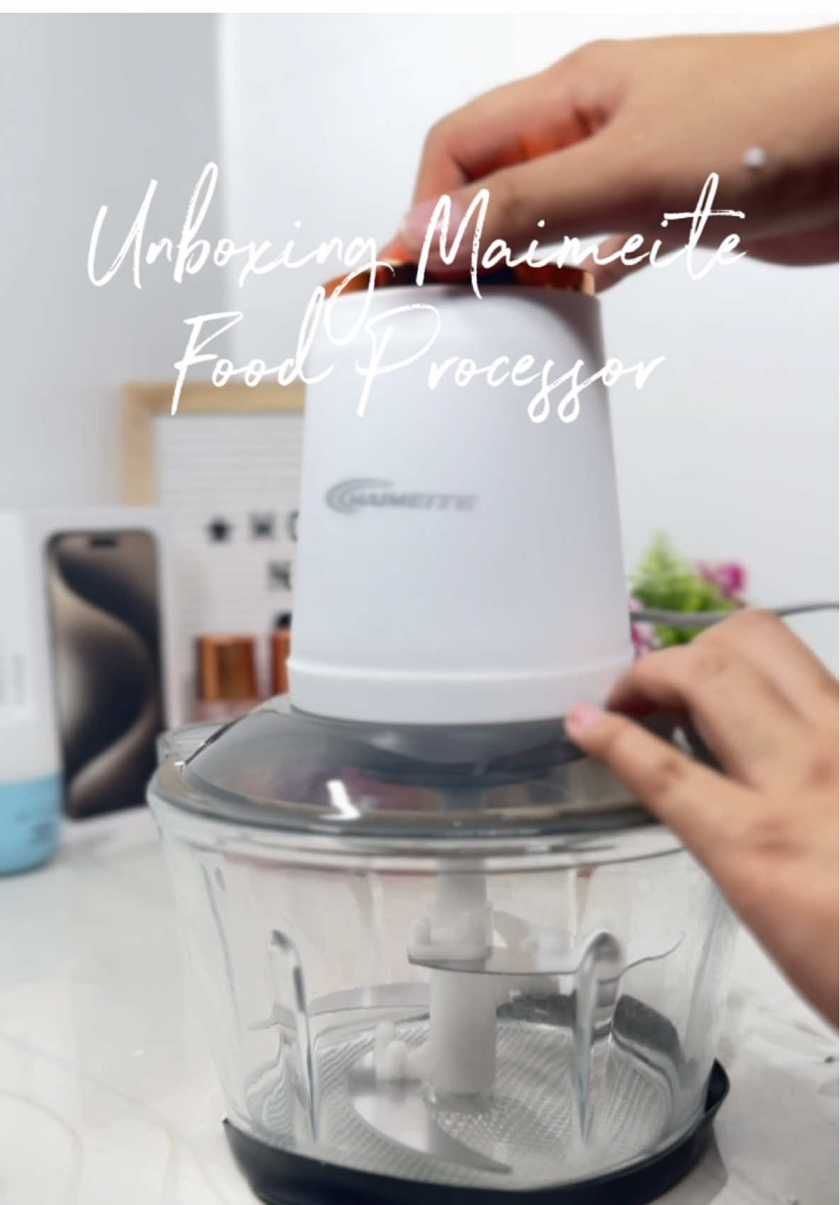 so excited to use this everyday and every special occasion! #maimeite #maimeitefoodprocessor #maimeitemeatgrinder #kitchenessentials #kitchenhack #homeessentials 