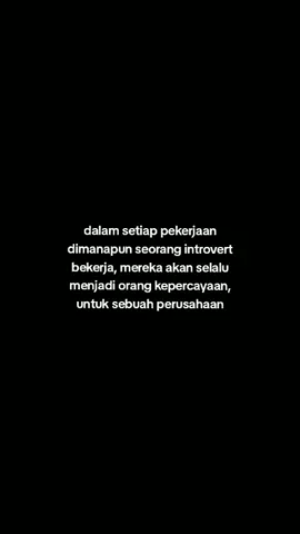 namun terkadang seorang introvert selalu menemukan ketidak nyamanan dalam sembuh perusahaan wkwk#introvert #introverts #introvert #fypage 
