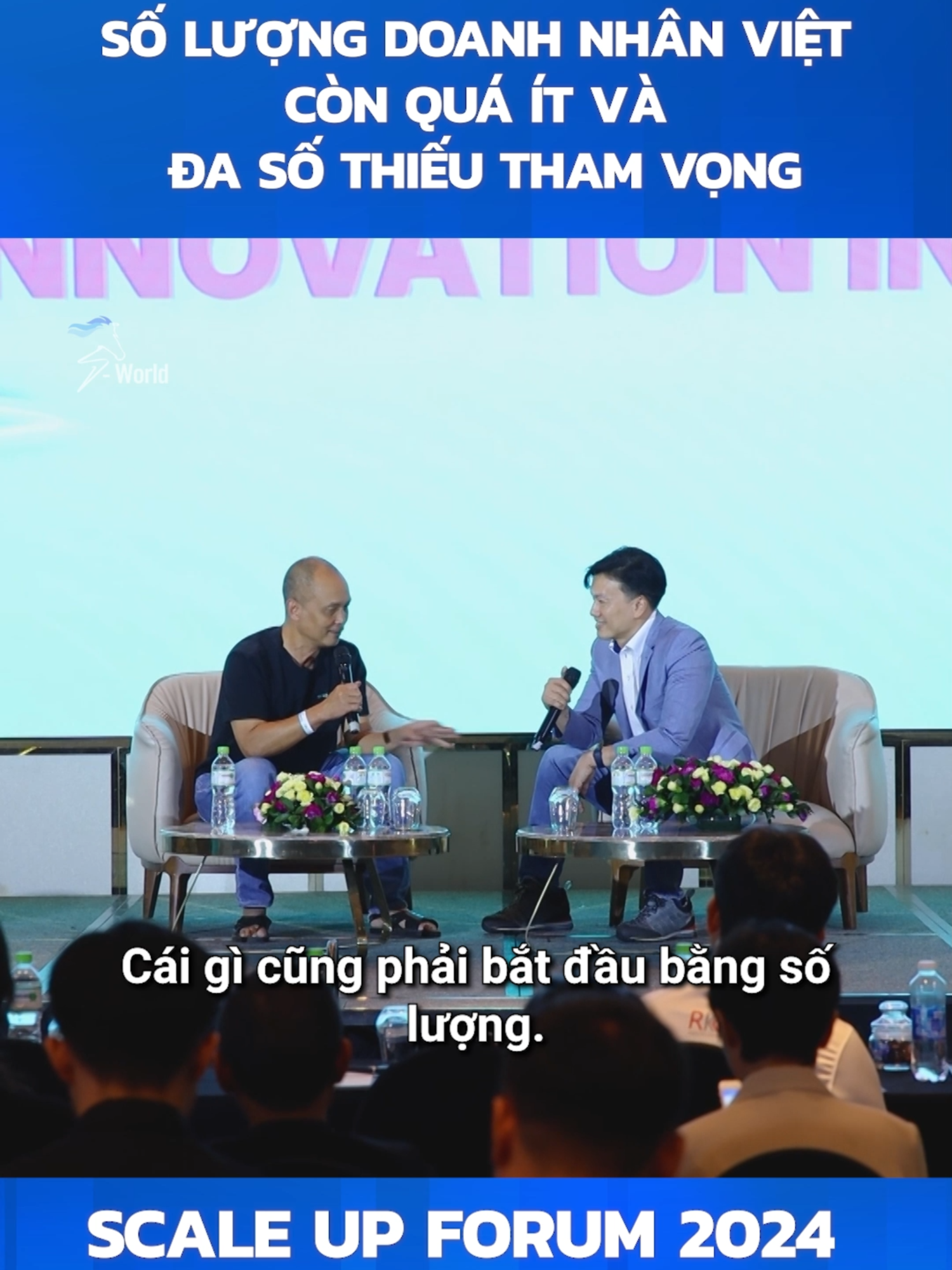 Số lượng doanh nhân Việt còn quá ít và đa số thiếu tham vọng Mời bạn theo dõi nội dung Full tại kênh YouTube của S-World nhé!  —  S-World - Together Create the World  #scaleupforum2024 #scaleup #thepathtofprofitablegrowth #KinhTếToànCầu #KinhTếViệtNam #KhởiNghiệpBềnVững #sworld #endeavorvietnam #NguyenThanhNam #TranKienUy #StartupVietnam #VốnKhởiNghiệp #DựBáoKinhTế2025   #TăngTrưởngGDP #scaleupforum2024 #EndeavorVietnam #SWorld #nextgenmedia #scaleup