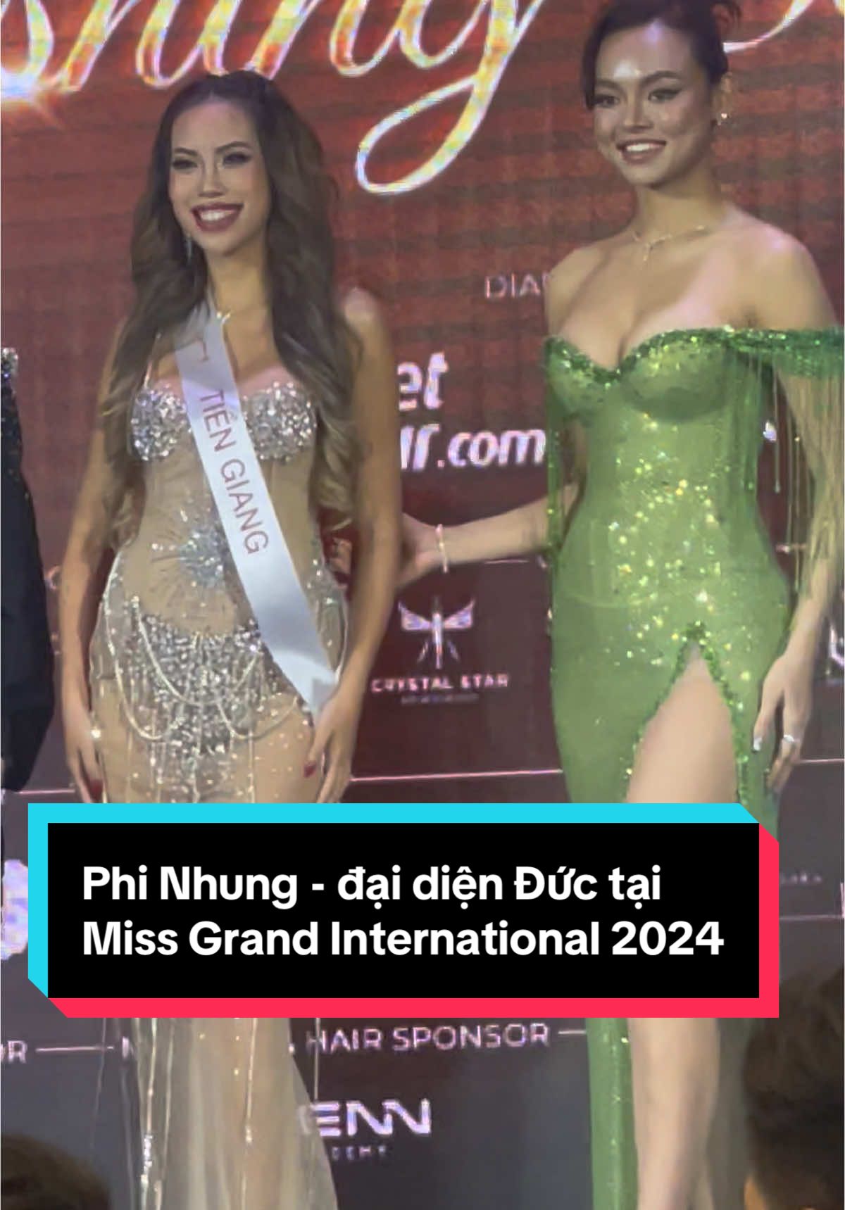 Phi Nhung - đại diện Đức tại Miss Grand International 2024 bất ngờ về Việt Nam dự thi một cuộc thi nhan sắc 