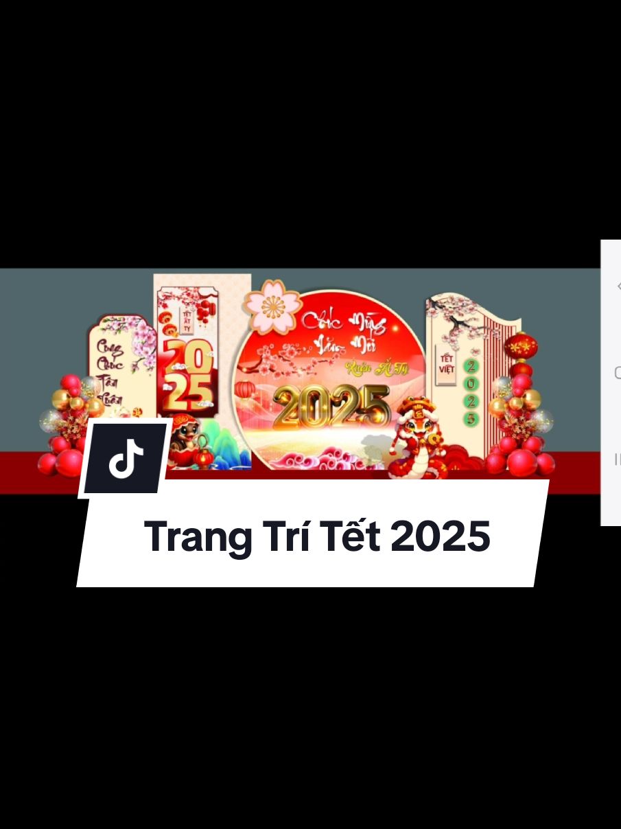 Trang trí Tết 2025 #trienchill9999 #trangtritet2025  #chaoxuan2025  #booth #trangtritet #fly #flypシ 