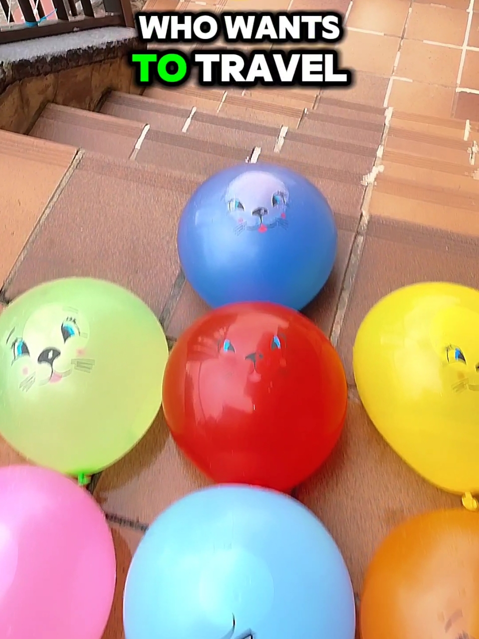 Asmr Balloons Popping 🤩 #asmr #satisfying #asmrtiktoks #balloons #balls #trends #fyp 