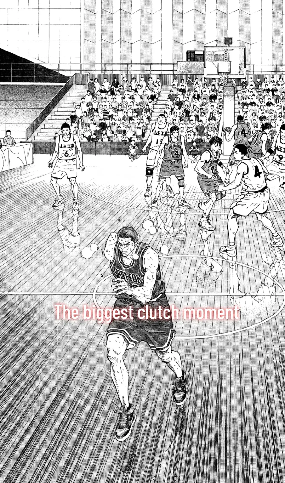 Clutch. #mitsui #sportsmanga #slamdunkanime #slamdunk #sawakitaeiji #ryotamiyagi #takenoriakagi #sannoh #sakuragi #sakuragihanamichi #rukawakaede #rukawa #mitsuihisashi #shohoku #manga #slamdunkedit #mangarecommendation #basketball🏀 #mangaedit #fyp