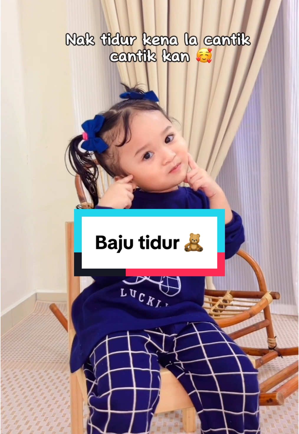 Replying to @Kak Jaa DAG Baju tidur anak balik kampung cuti sekolah ni. Musim hujan pakai baju tidur lengan panjang baru selesa 🥰 #bajutidurbudak #bunga3y 