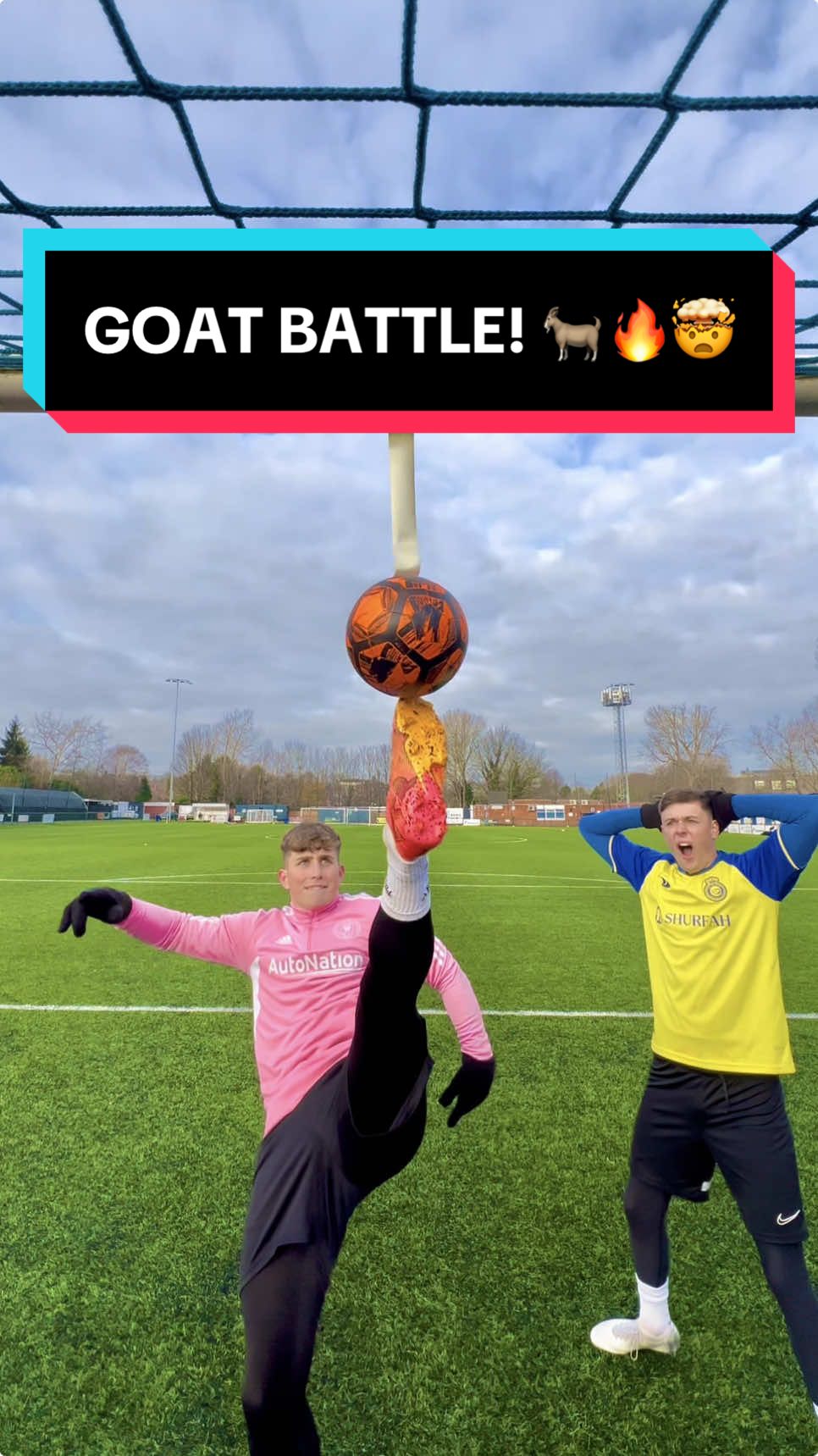 GOAT Skill Battle! ⚽️🔥🤯