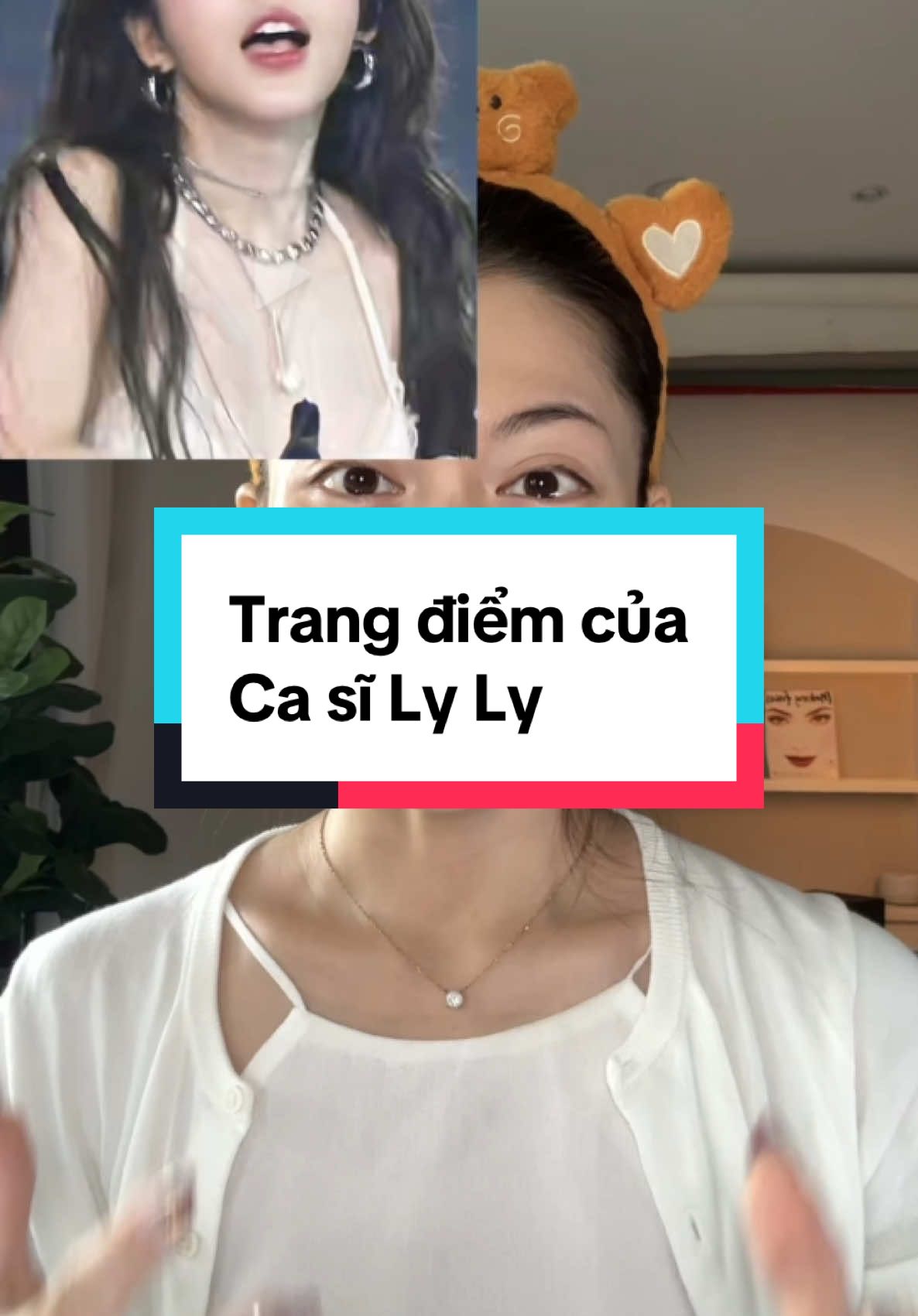 Trang điểm giống ca sĩ Ly Ly trong Our Song 😆😆😆 #LearnOnTikTok #tiktokgiaitri #makeup #BeautyTok #hoccungtiktok #bienhinh #capcut #beauty #hoccungtiktok 