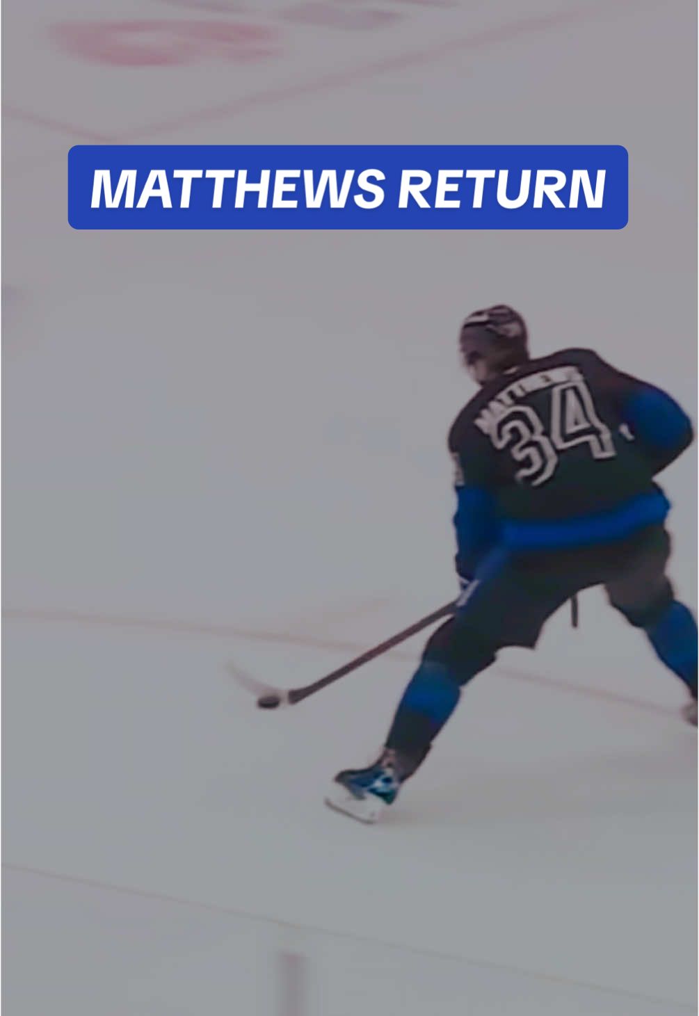 AM34 IS BACK #goal #hockey #toronto #mapleleafs #leafs #leafsnation #matthews #m34 #88 #nylander #palyoffs @NHL @NHL on ESPN @Toronto Maple Leafs @ESPN 