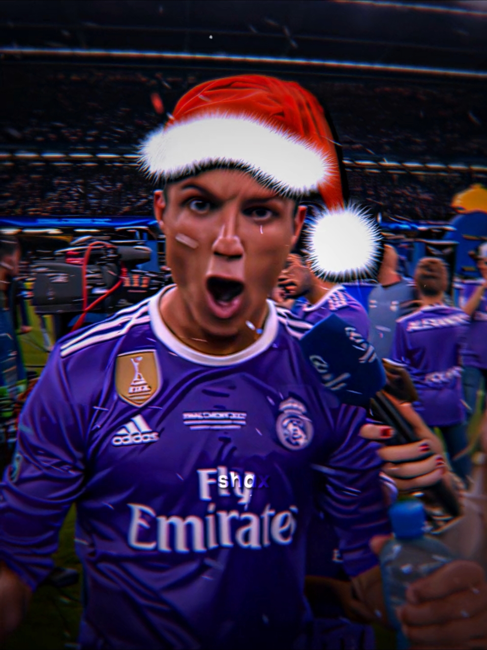 Siuu song 😂  #cristianoronaldo #football #edit #jinglebells #christmas #fyp #viral 