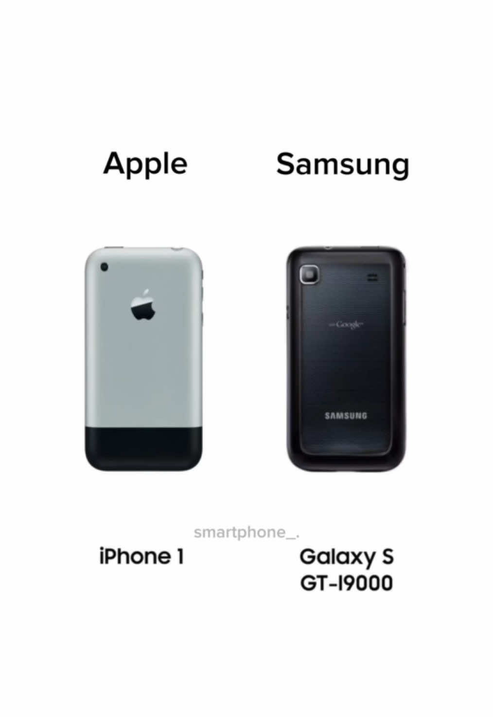 Evolution Apple & Samsung 🔥🔥 #evolution #apple #samsung