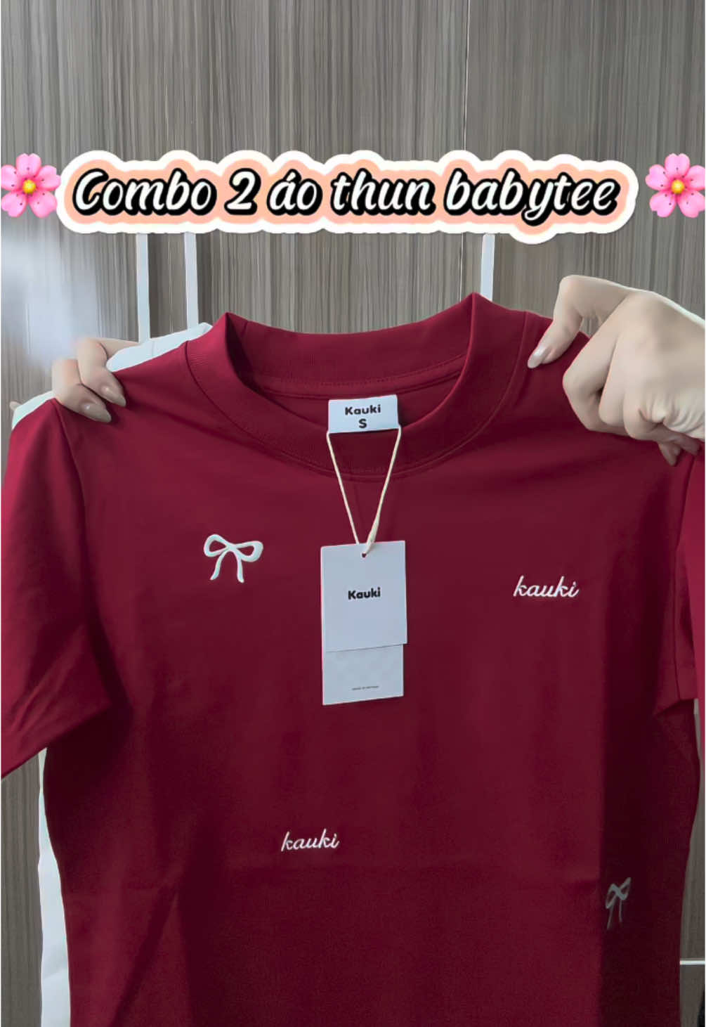 Combo 2 áo thun baby tee nhiều màu #aothunnu #babytee #aothunbabytee #review #thoitrangnu #uocduoclenxuhuong 